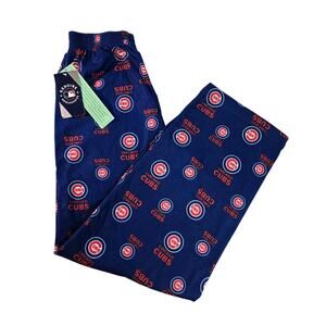 Chicago Cubs Youth Pajama Pants Elastic Waist NWT Size L